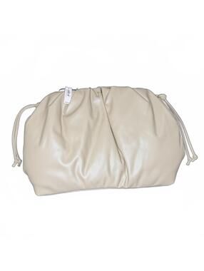 Victoria's Secret Beige Drawstring Pouch Bag NWT